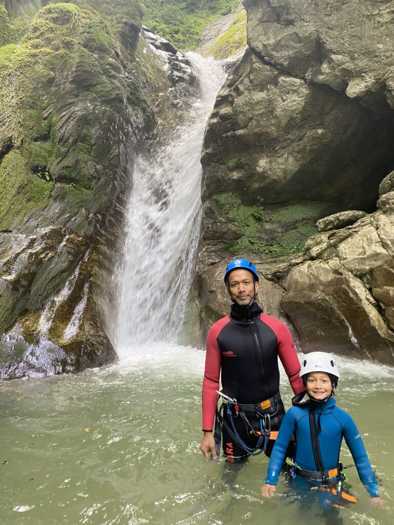 Canyoning famille avec enfants