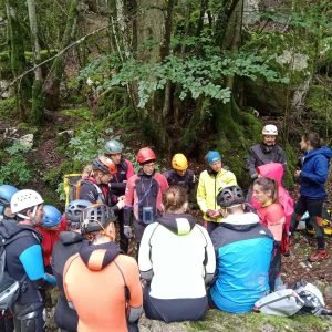 Formation environnement naturel canyoning